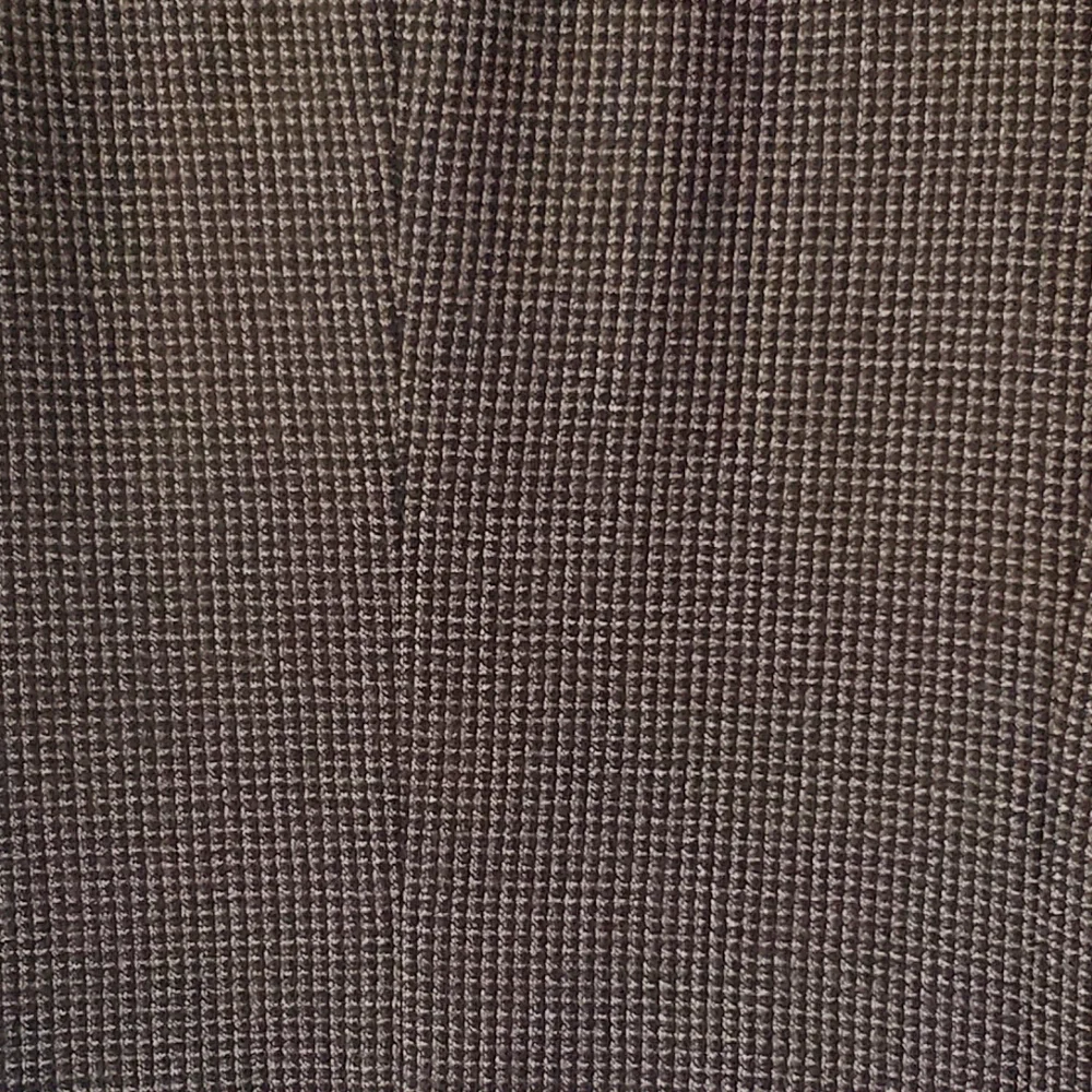 JOSEPH ABBOUD 42R Black Tan Wool Blend Suit Blazer Jacket 2 Button 90s Grandpa